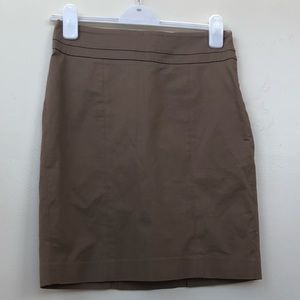 Ann Taylor Loft Khaki Skirt- 2P